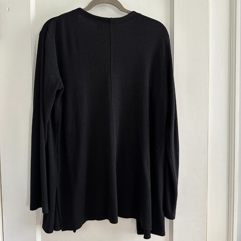 Private Edition Chico's Black Cardigan - Picture 2 of 4
